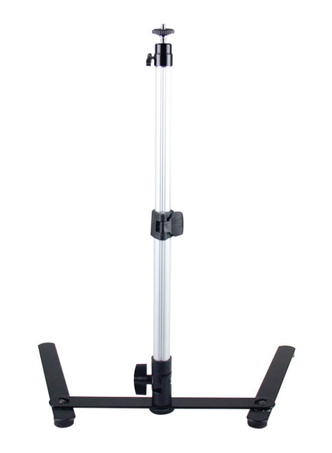NIBEMINENT Photography Adjustable Monopod With Table Stand Mount Silver/Black  - Image 4
