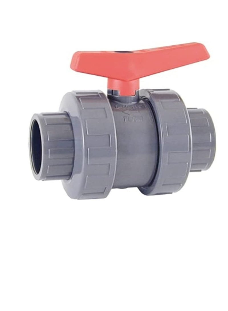 Cepex PVC Heavy Duty Water Supply Pipe Fittings for Swimming Pool, Agriculture, Irrigation & Commercial Plumbing Use (1 Inch, Union Ball Valve (Anti Block)) - Image 3