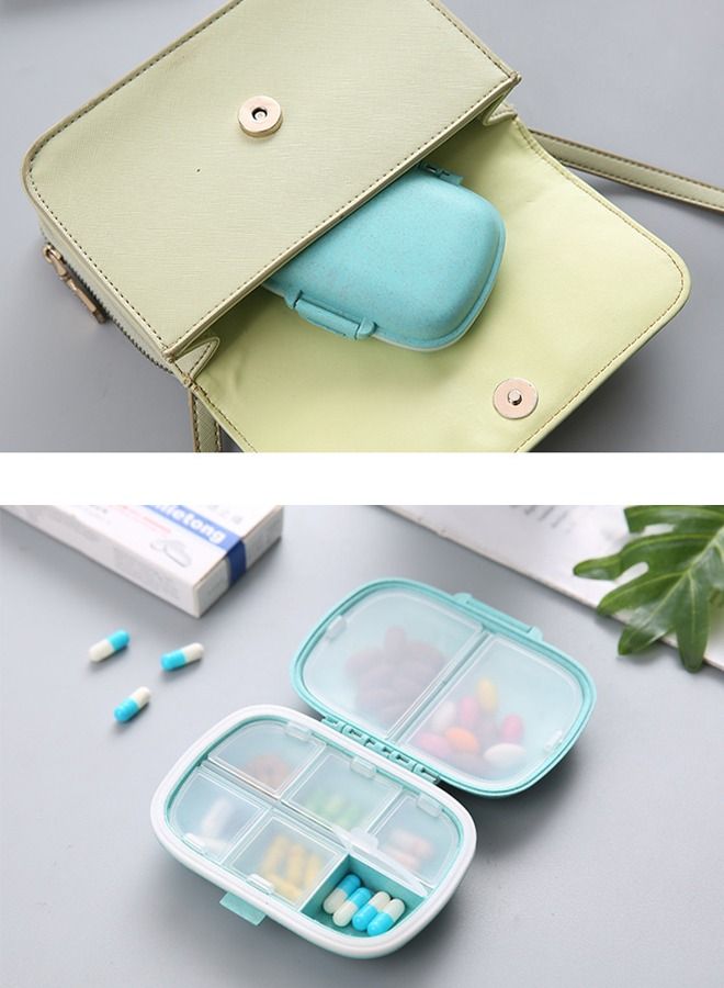 Portable 8-Cell Sealed Pill Box - Image 3