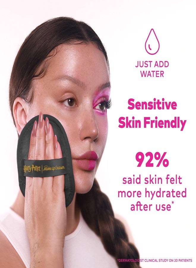 Makeup Eraser The Original Makeup Eraser, 7-Day Set, Erase All Makeup with Just Water, Including Waterproof Mascara, Eyeliner, Foundation, Lipstick, Sunscreen, and More! Harry Potter, 7ct. - Image 4