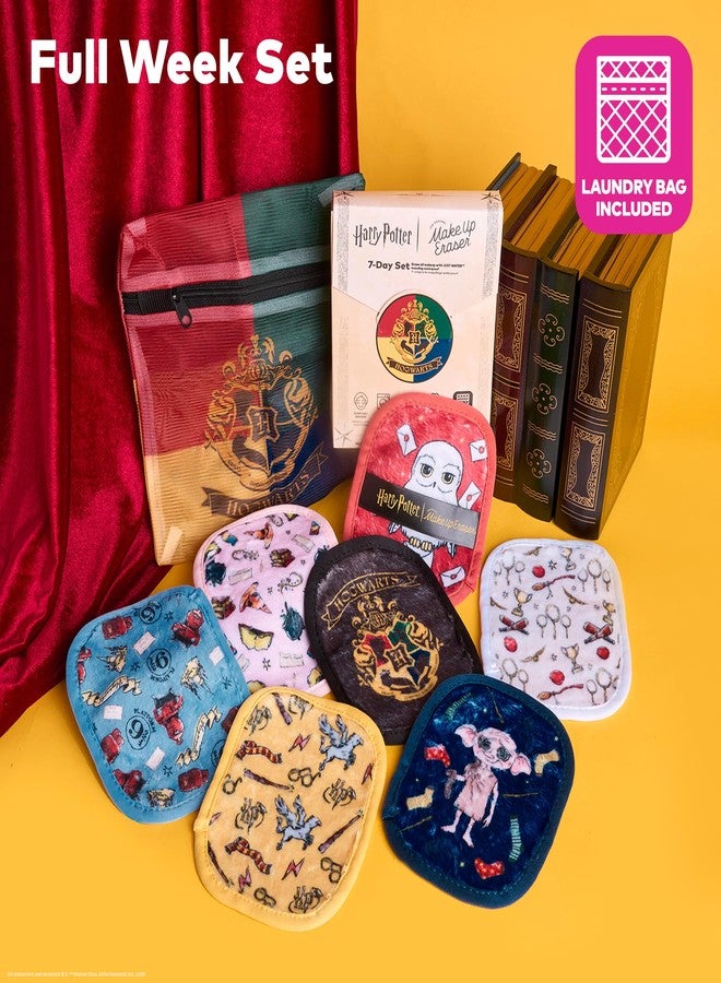 Makeup Eraser The Original Makeup Eraser, 7-Day Set, Erase All Makeup with Just Water, Including Waterproof Mascara, Eyeliner, Foundation, Lipstick, Sunscreen, and More! Harry Potter, 7ct. - Image 5