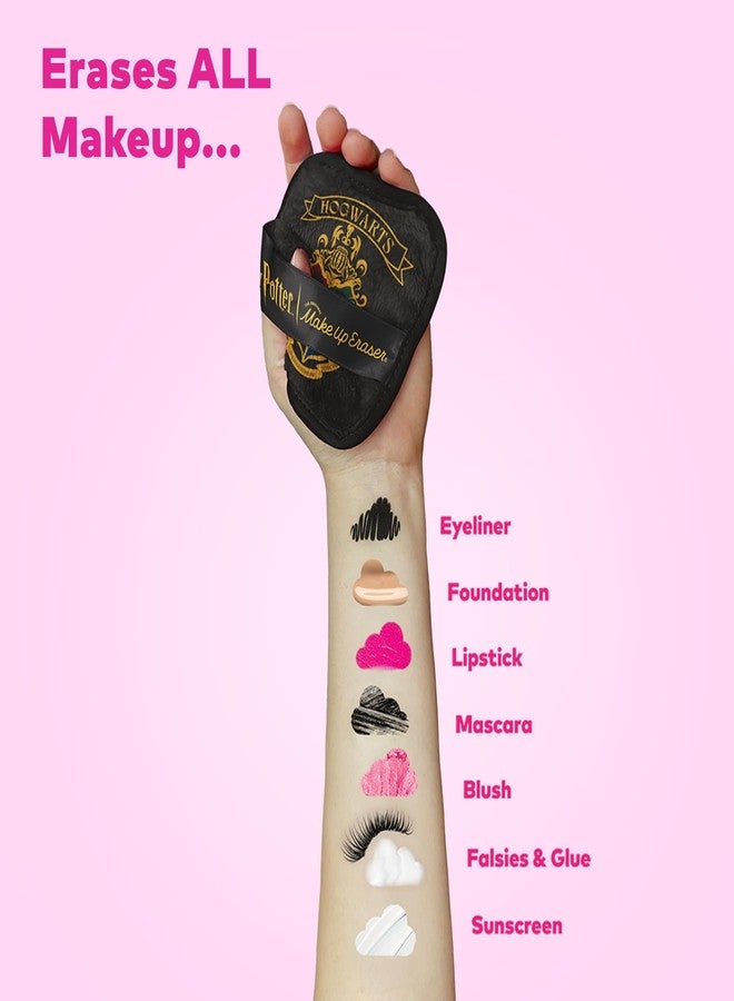Makeup Eraser The Original Makeup Eraser, 7-Day Set, Erase All Makeup with Just Water, Including Waterproof Mascara, Eyeliner, Foundation, Lipstick, Sunscreen, and More! Harry Potter, 7ct. - Image 3