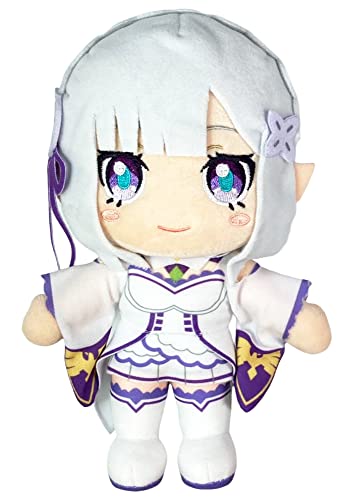 Great Eastern Entertainment Re Zero S2 Emilia Movable Ver Plush 8 H - Image 1