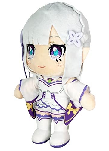 Great Eastern Entertainment Re Zero S2 Emilia Movable Ver Plush 8 H - Image 5