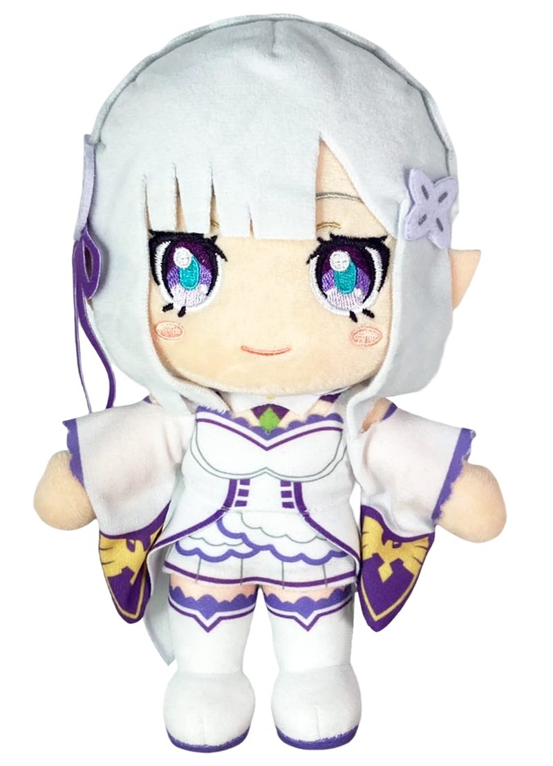 Great Eastern Entertainment Re Zero S2 Emilia Movable Ver Plush 8 H - Image 2