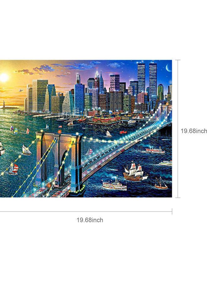 نيبمينينت لوحة زيتية من القماش الكانفاس للرسم بالأرقام يمكنك إعدادها بنفسك متعدد الألوان - Image 2