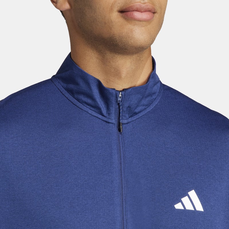 Adidas Men's Train Essentials Training 1/4-Zip Top - Image 4