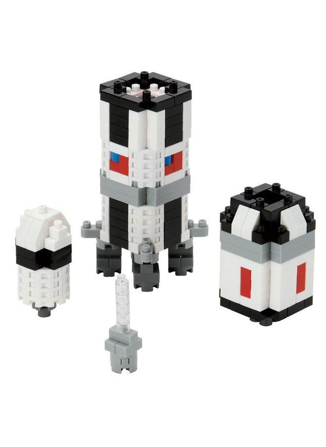 Nanoblock nanoblock - Space - Saturn V Rocket, Sight to See Series Building Kit, Small  - Image 4