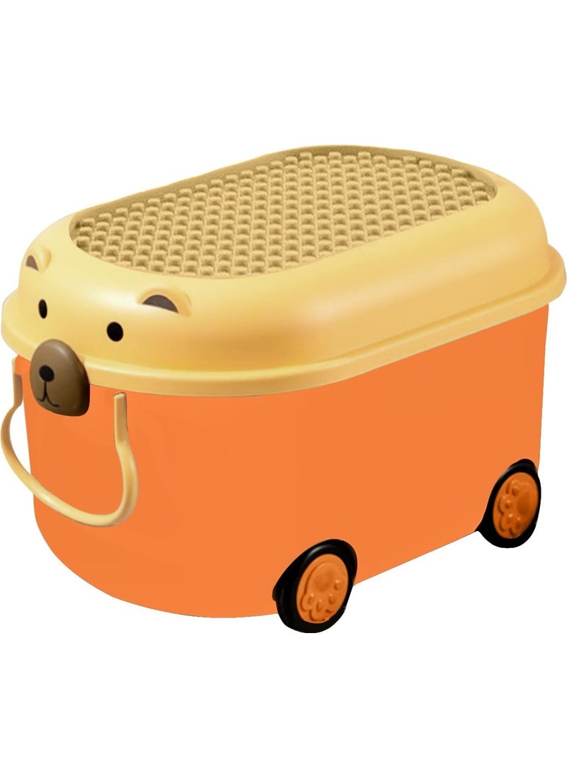 Trail Toy Storage Box Powder 57X39X33 cm - pzsku/ZDA25093138C6E469BABDZ/45/_/1739434399/fe8534ef-9d80-41cf-9d86-283a48a0d663