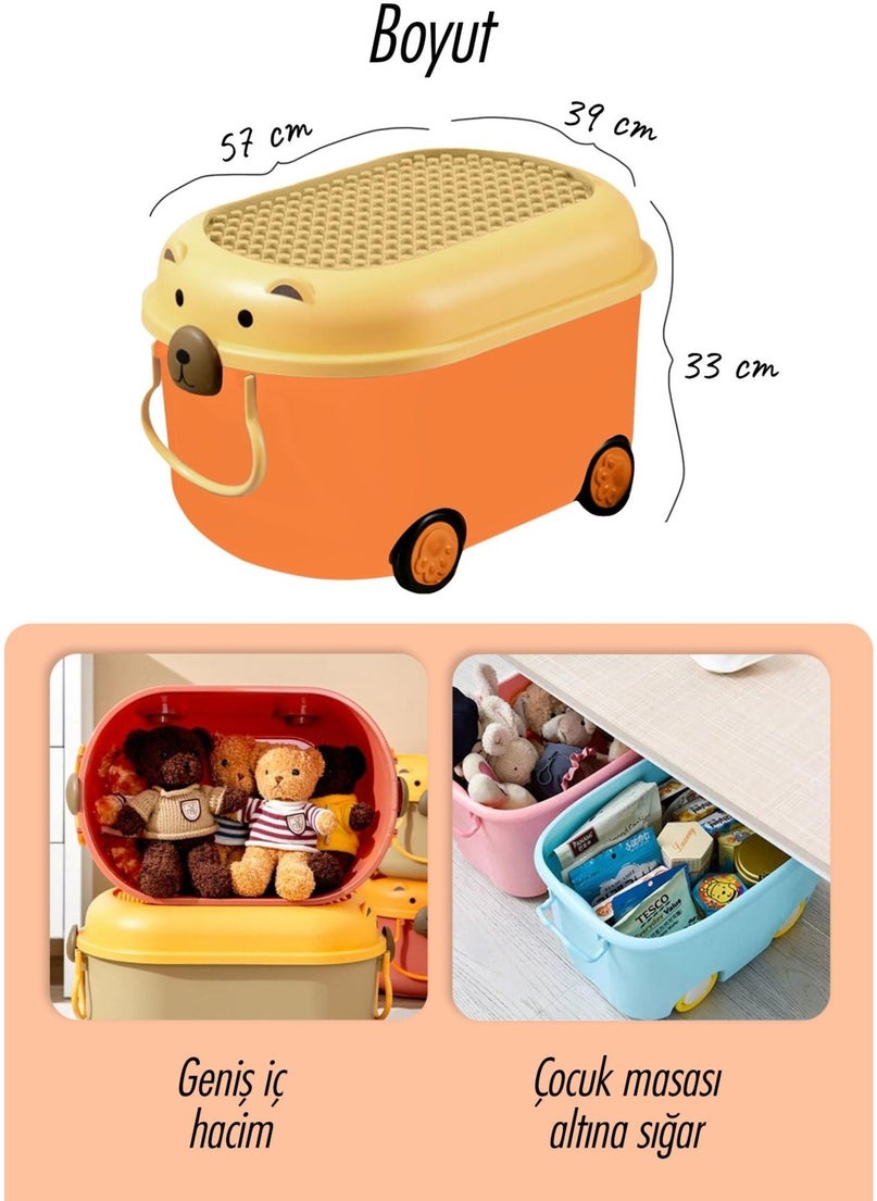 Trail Toy Storage Box Powder 57X39X33 cm - pzsku/ZDA25093138C6E469BABDZ/45/_/1739434505/4a76ef62-d0dc-4936-ad37-b2efe762178c