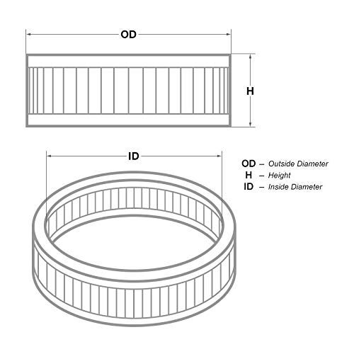 Edelbrock 43667 Air Cleaner Element, Blue - Image 2
