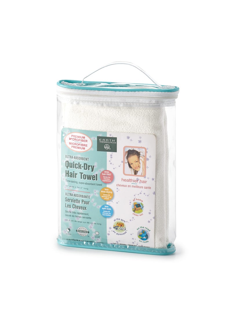 Earth Therapeutics Earth Therapeutics Ultra-Absorbent Quick-Dry Hair & Body Towel (Natural) 