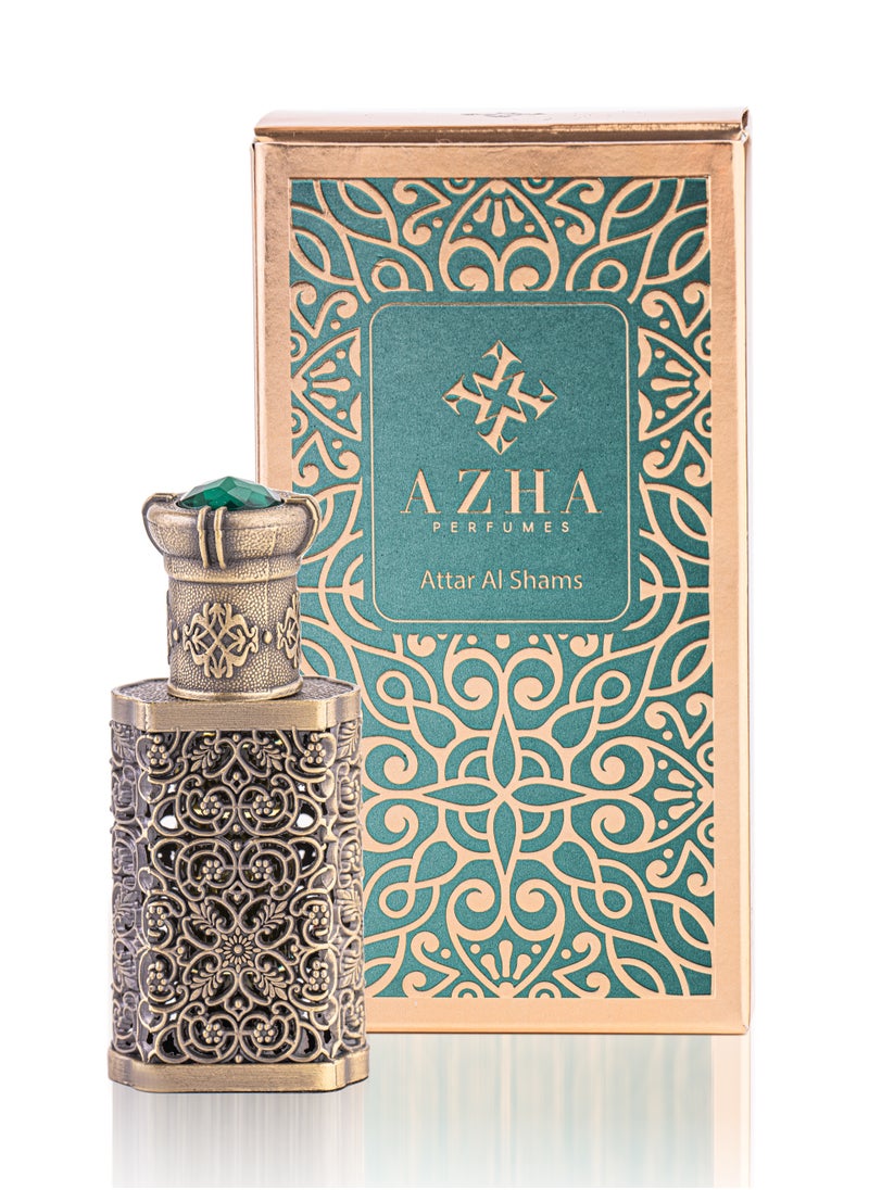 Azha Perfumes - Attar Al Shams Concentrated Perfume 10 ml - pzsku/ZDA2579E270961F84BD9FZ/45/_/1716374584/2d63477b-c7bc-4097-a7f8-3b57063bab65