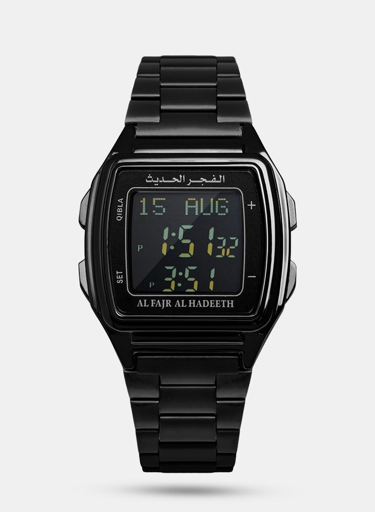 Al Fajr Al Hadeeth Al Fajr Modern Watch, Single Black, Model AL261BB