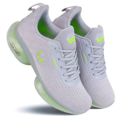 BERSACHE Premium Sports,Gym, Trending, Stylish Running Shoes For Men (Grey),8 UK - Image 4