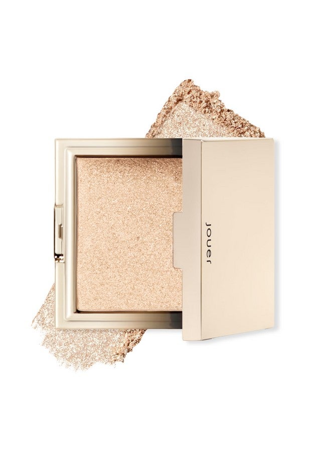 جوير بودرة هايلايتر جوير - بودرة هايلايتر للوجه - مكياج مُضيء - صبغة قابلة للبناء - بودرة التلك والبارابين وخالية من القسوة ونباتية - زيت السترين - Image 1