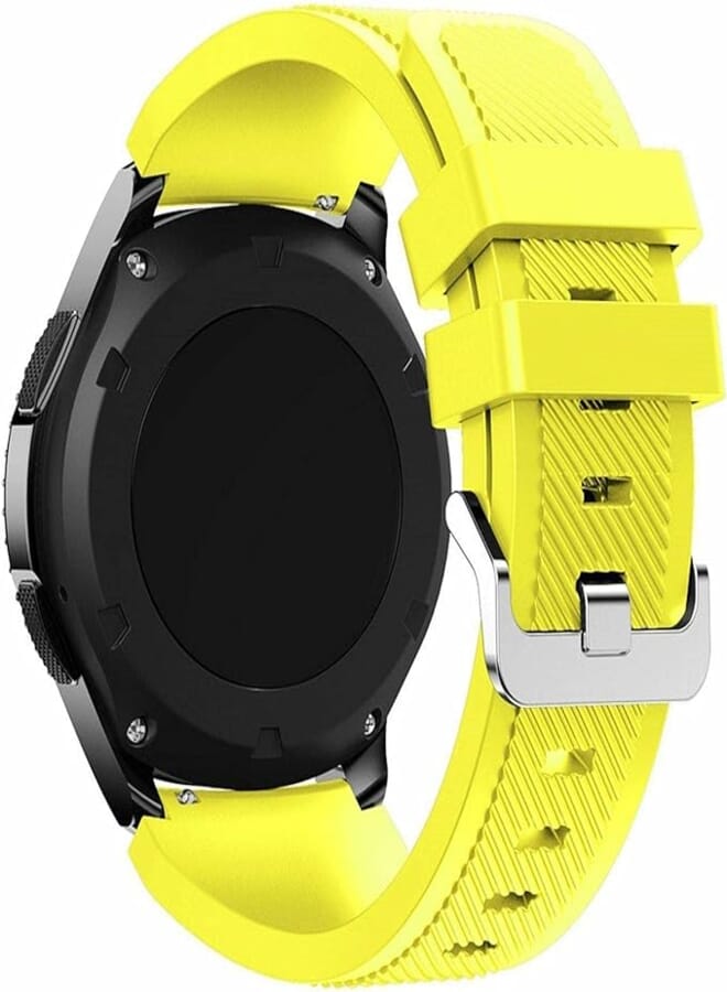 Sport Silicone Bands Straps Bracelet Watch Size 22mm for Huawei Watch GT1, Huawei Watch GT2 46mm, Galaxy S4 46mm, Samsung Active2 44mm, Honor Magic2 46mm