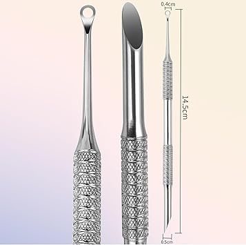 Generic 1 pcs 2in1 Cuticle Pusher to Lift and Remove cuticles Cuticle Pushers  - Image 2
