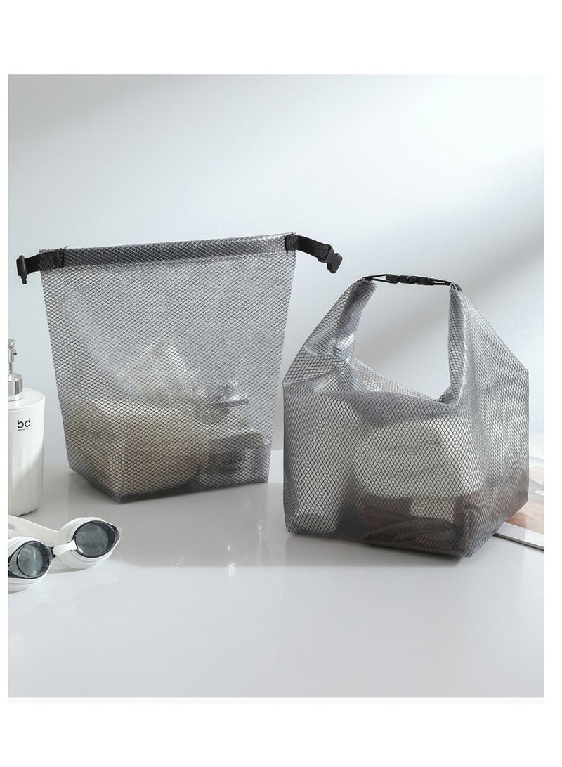 Large Waterproof Toiletry Bag for Beach Travel Portable EVA Organizer for Gym  Makeup - Image 3