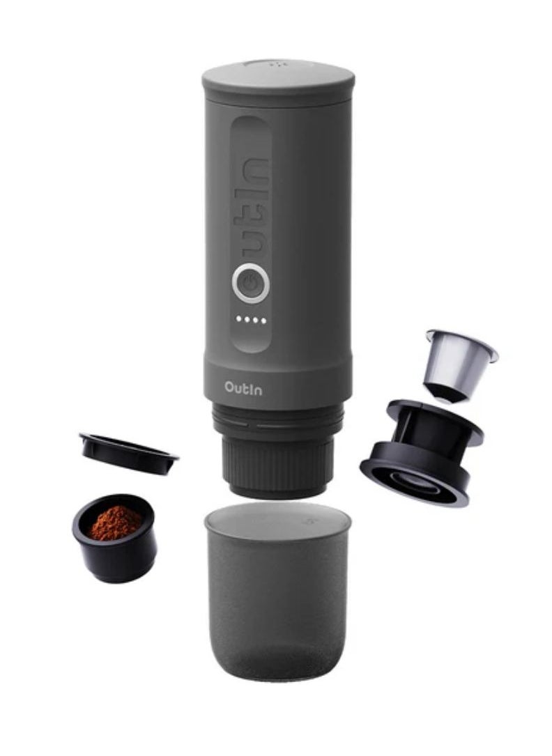 Outin - Outin Nano Portable Espresso Machine Space Grey - Image 1
