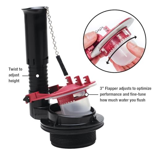 Fluidmaster K-400H-038-T4 PerforMAX 3 in. Everything Toilet repair kit, No Size, Multi - Image 3