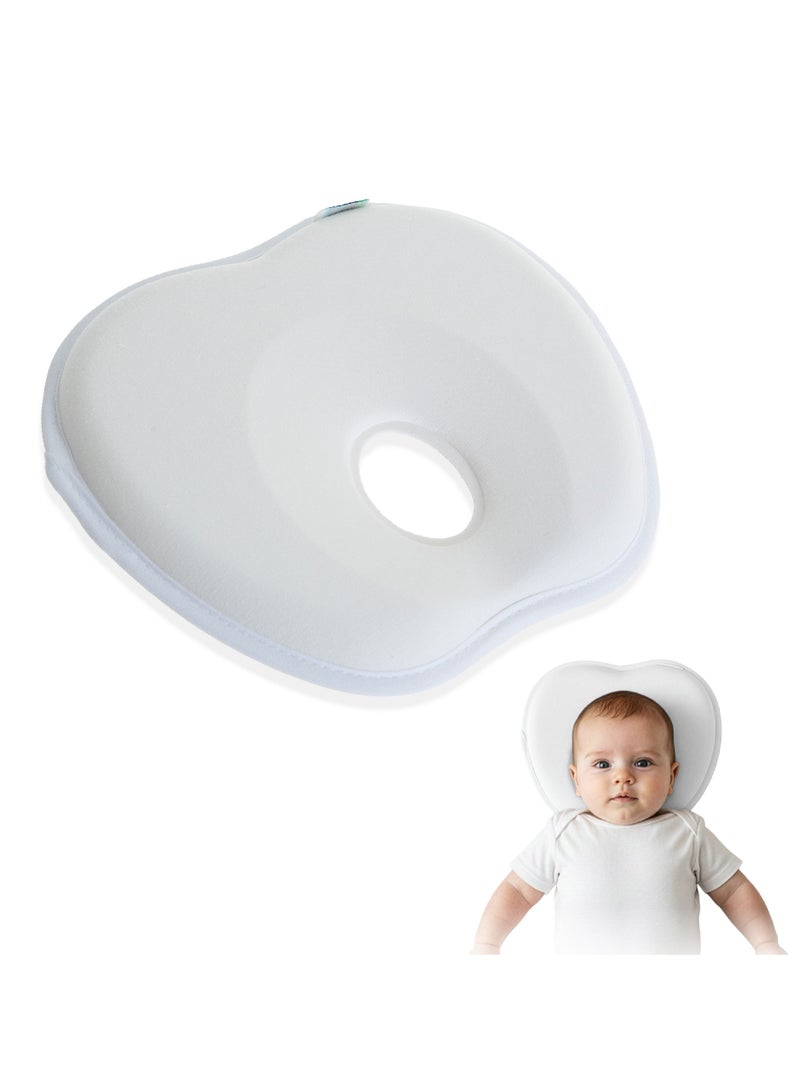 BabyJem وسادة رأس مسطحة، بيضاء، 0 - 6 أشهر - Image 1