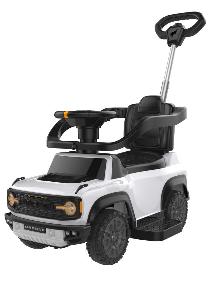 BRONCO Ford Bronco Push Car White 6188-P