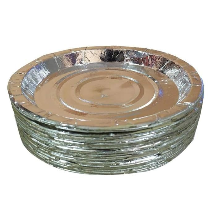 SHOP  SHOPPEE SHOP & SHOPPEE Pack of 150 Paper Dinner Set | Eco-Friendly Disposable Dinnerware | Multicolor Plates, Bowls & Cups | Microwave Safe Party Set - Image 1