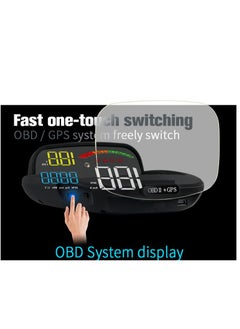 GULFLINK GULFLINK Head Up Display(HUD) Vehicle Speed Meter C800  - Image 5