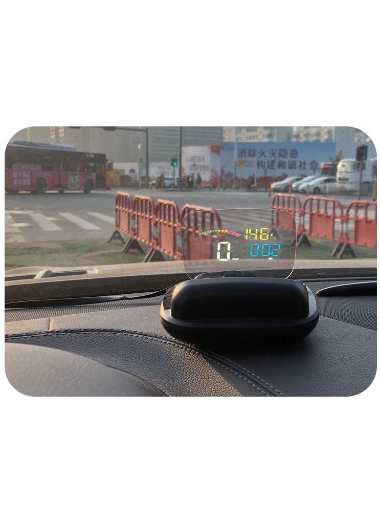 جولف لينك - شاشة عرض أمامية GULFLINK (HUD) عداد سرعة السيارة C800 - Image 1