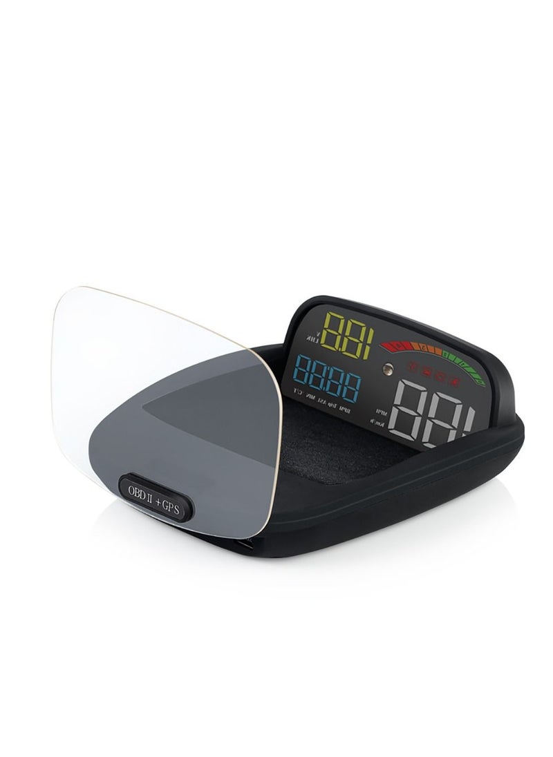 جولف لينك - شاشة عرض أمامية GULFLINK (HUD) عداد سرعة السيارة C800 - Image 1