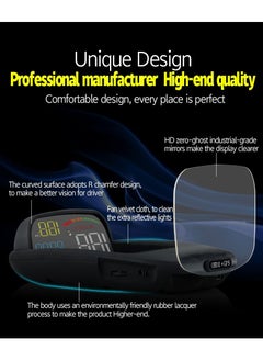 GULFLINK GULFLINK Head Up Display(HUD) Vehicle Speed Meter C800  - Image 2