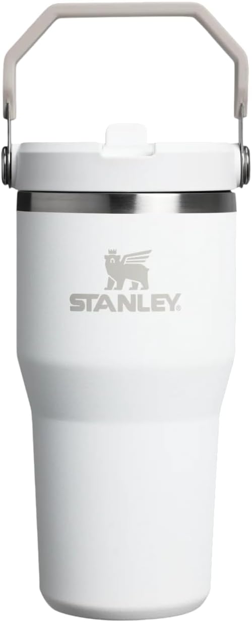 Stanley Ice Flow GO 600ml/20oz Flip Straw Water Bottle - Frost - Image 1