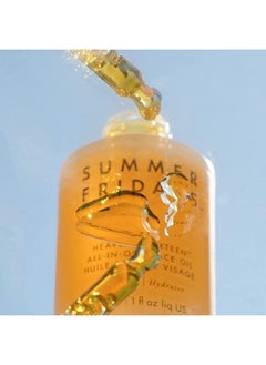 SUMMER FRIDAYS Heavenly Sixteen Allinone Face Oil Hydrating Facial Oil With A Restorative Blend Of 16 Noncomedogenic Oils To Help Condition And Plump Skin (1 Fl Oz)  - Image 5