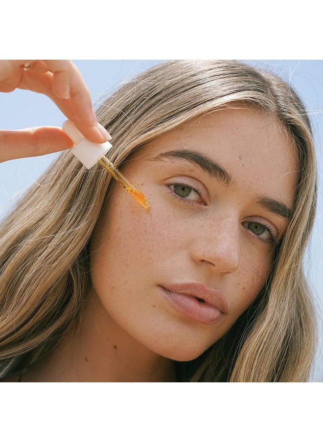 SUMMER FRIDAYS Heavenly Sixteen Allinone Face Oil Hydrating Facial Oil With A Restorative Blend Of 16 Noncomedogenic Oils To Help Condition And Plump Skin (1 Fl Oz)  - Image 4