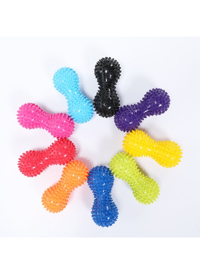 Loquat Tactile Sensitive Massage Small Peanut Thorn Ball Early Education Children's Sensory Training Equipment Grip Ball Household Baby Toys-Color:Rose Red Massage Small Peanut Ball - Image 4