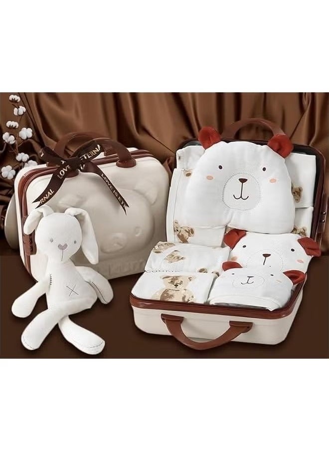 Gonice Newborn Baby Gifts Set Newborn Layette Gift Set Baby Girl Boy Gifts Premium Cotton Baby Clothes Accessories Set Fits Newborn to 3 Months  - Image 4