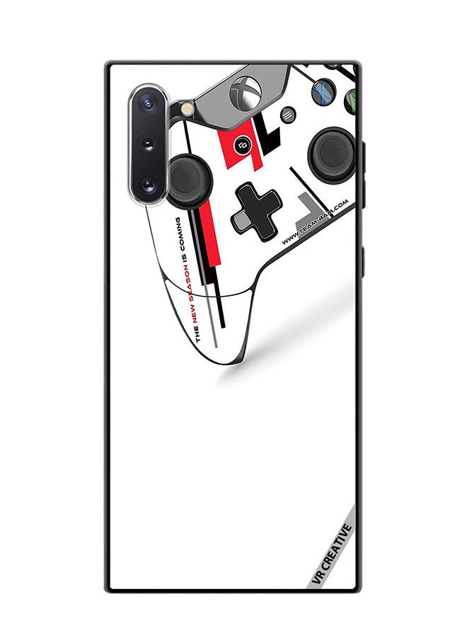 VR CREATIVE Protective Case Cover For Samsung Galaxy Note10 5G Retro Gaming Controller Design Multicolour - Image 1
