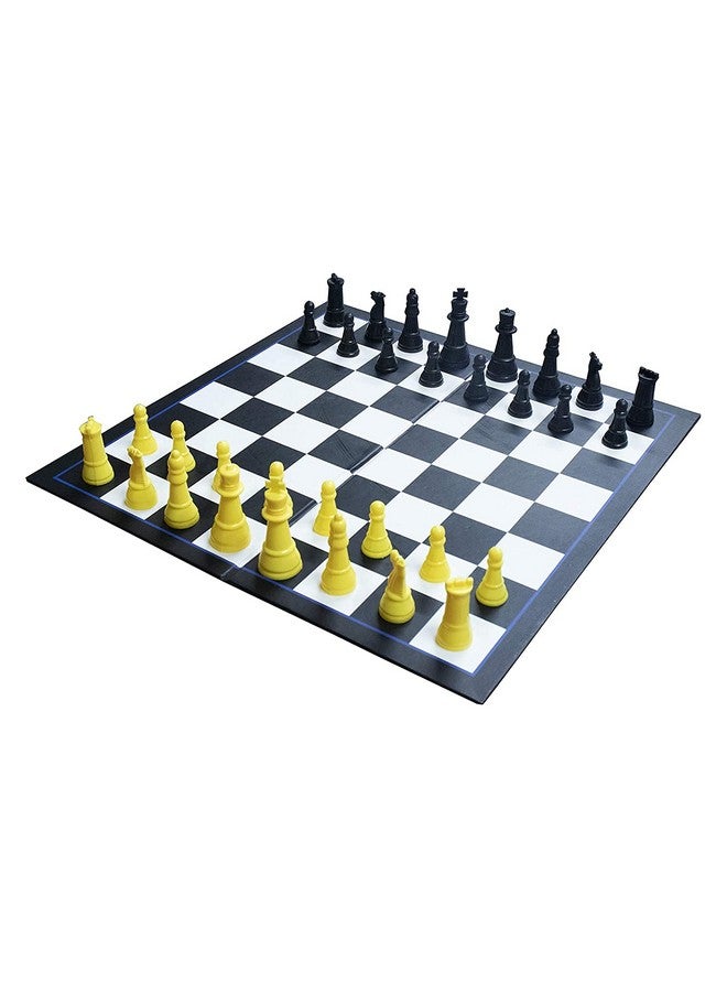 إيكتا ألعاب لوحية استراتيجية عائلية 4 في 1 | ألعاب تامبولا وشطرنج ولودو وثعابين وسلالم تعليمية عائلية | ألعاب ممتعة واستراتيجية متعددة الألوان للأطفال بعمر سنتين أو أكثر - Image 3