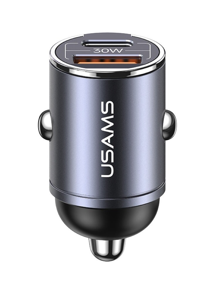 أوسامس شاحن سيارة شحن سريع PD30W ثنائي المنفذ USB C iPhone 16 Pro Max شاحن سريع الشحن هاتف السيارة قابس محول لهاتف iPhone 16، Galaxy S23، Huawei، iPad Pro، Xiaomi، إلخ - Image 1