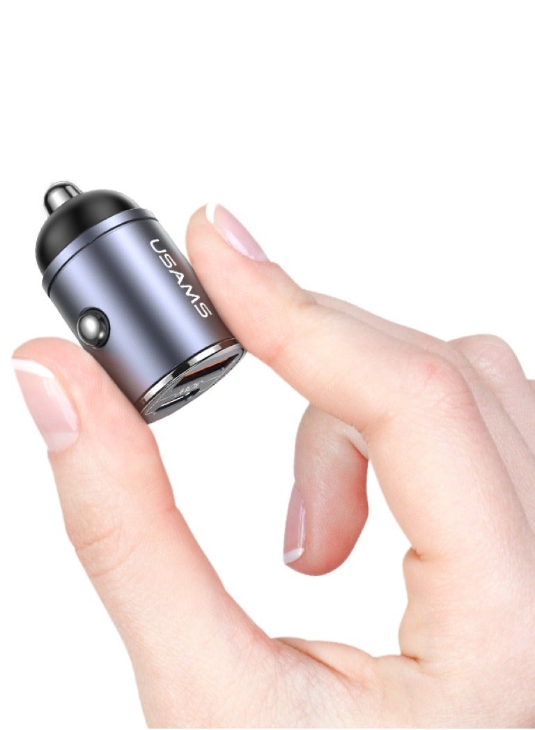 أوسامس شاحن سيارة شحن سريع PD30W ثنائي المنفذ USB C iPhone 16 Pro Max شاحن سريع الشحن هاتف السيارة قابس محول لهاتف iPhone 16، Galaxy S23، Huawei، iPad Pro، Xiaomi، إلخ - Image 4