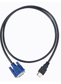 erorex HDMI to VGA Cable HDMI Male to VGA D-SUB Male 1080P Adapter,Active HDMI Digital to VGA Analog Video Converter Cable for Desktop, Laptop, Projector, Monitor  - Image 1
