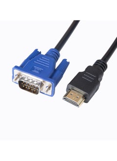 erorex HDMI to VGA Cable HDMI Male to VGA D-SUB Male 1080P Adapter,Active HDMI Digital to VGA Analog Video Converter Cable for Desktop, Laptop, Projector, Monitor  - Image 2