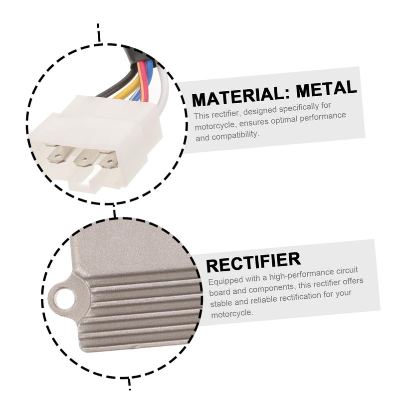 Motorcycle Voltage Regulator Rectifier Stabilizer 12V Easy Installation Universal Fit - Image 3