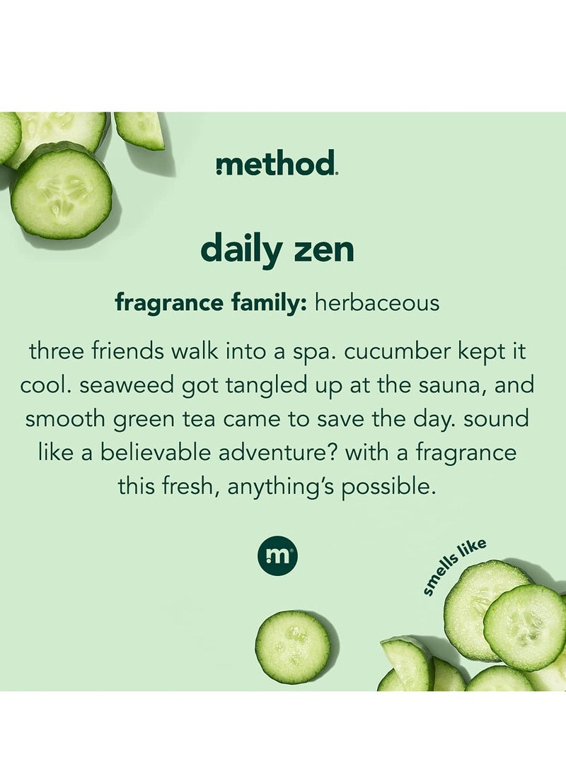 Method Method Body Wash, Daily Zen, Paraben and Phthalate Free, 18 oz (Pack of 1) - Image 2