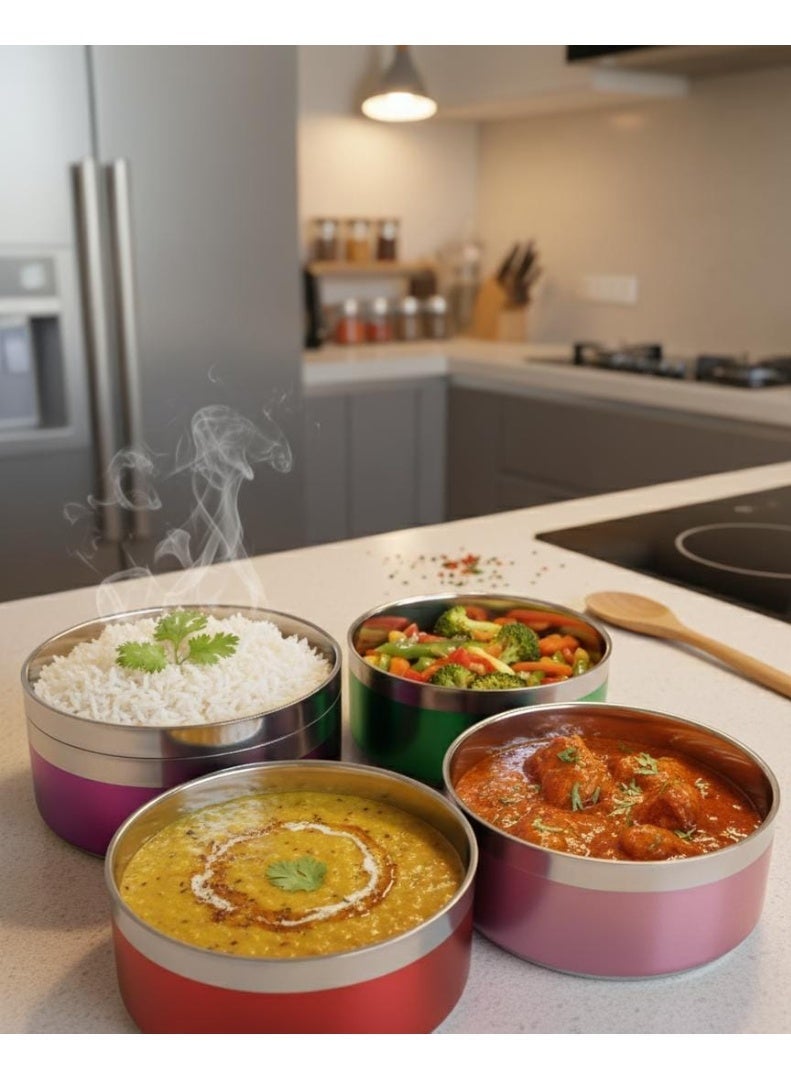 Spaceshoop 4 Layers Stainless Steel Food Carrier - Image 4