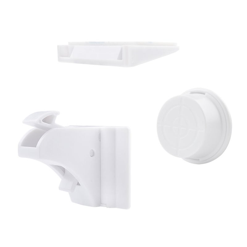 5pcs Drawer Cabinet Door Locks Invisible Protective Lock - Image 2