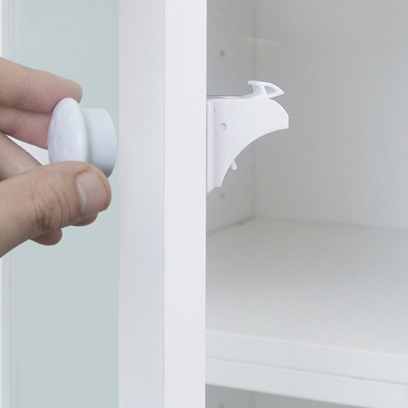5pcs Drawer Cabinet Door Locks Invisible Protective Lock - Image 5
