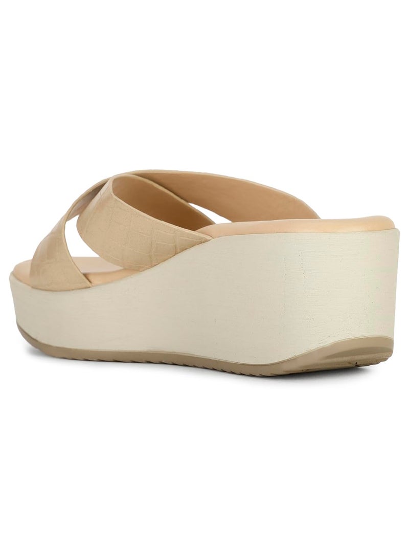 Bata Xiomara Mule Women's Beige Heels - 4 UK (6718319) - Image 3