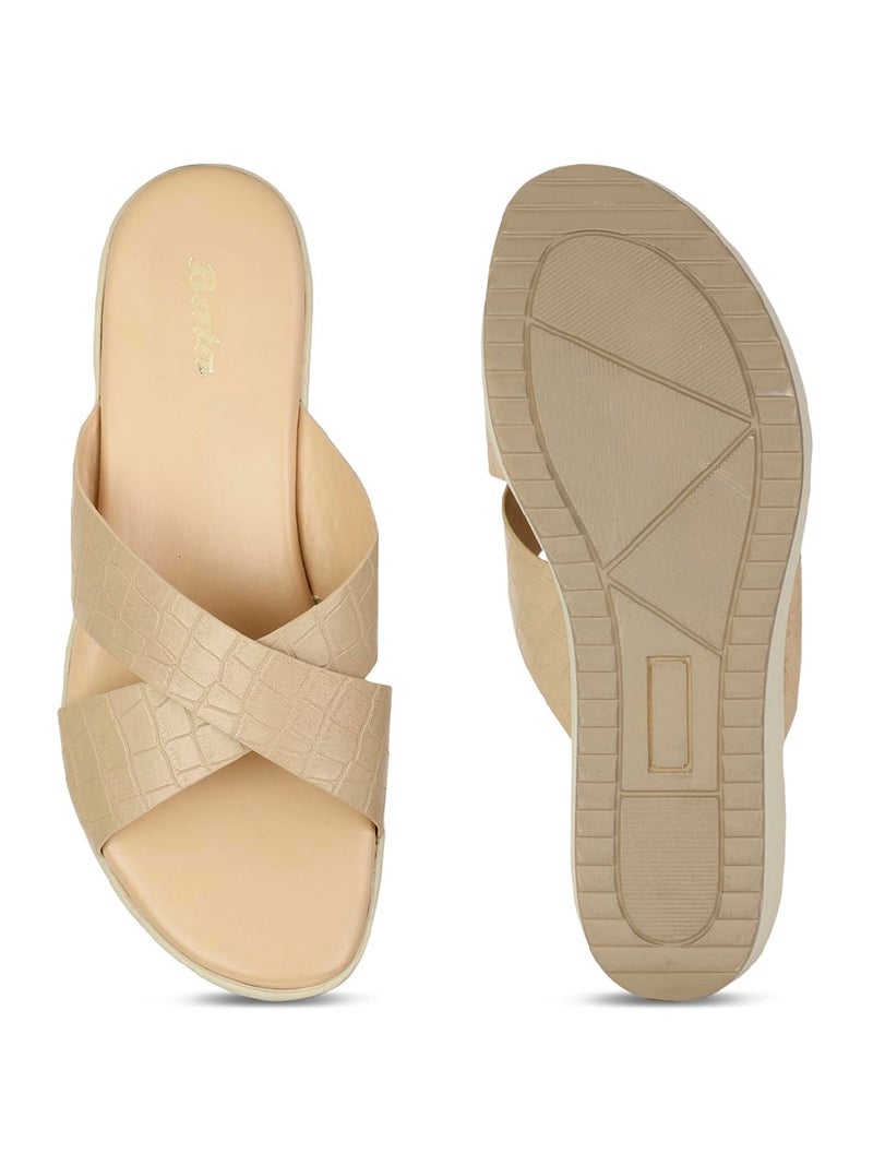 Bata Xiomara Mule Women's Beige Heels - 4 UK (6718319) - Image 4